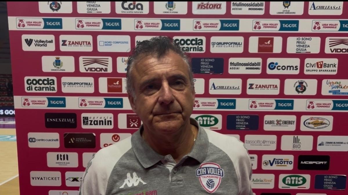 CDA Talmassons FVG, Barbieri: “Bisogna affrontare le vittorie con la giusta determinazione. A Busto sarà un’altra finale”