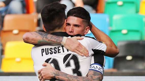 Musso para, De Paul crea e Pussetto segna: la colonia argentina trascina l'Udinese