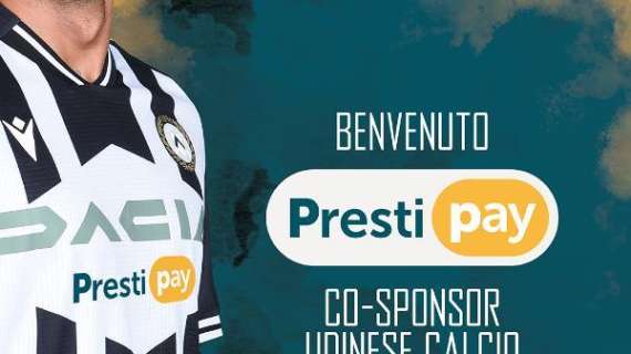 Prestipay nuovo co-sponsor dell'Udinese