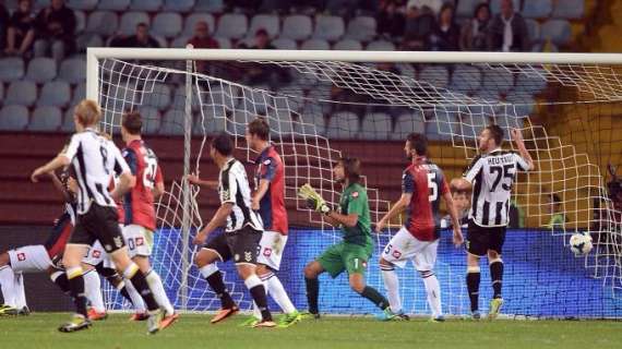 Udinese-Genoa in numeri: sono 11 le vittorie al Friuli per i bianconeri 