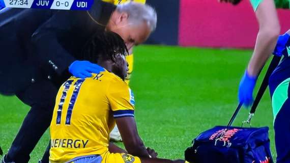 Udinese, infortunio per Kamara contro la Juventus: al suo posto Zemura