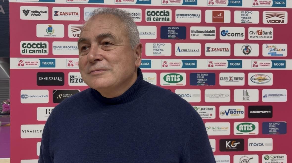 CDA Talmassons FVG, De Paoli: “Ora dobbiamo rimanere sul pezzo. Noi e Brescia sentiamo una certa pressione”