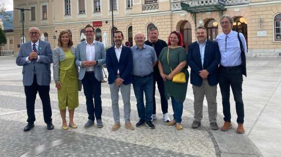 Gorizia e Nova Gorica unite da “Jumping Overcoming Boundaries”