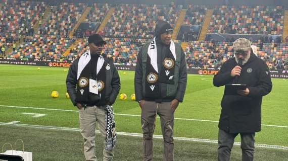 Apu Udine, Hickey e Johnson presenti al Bluenergy Stadium per Udinese-Napoli