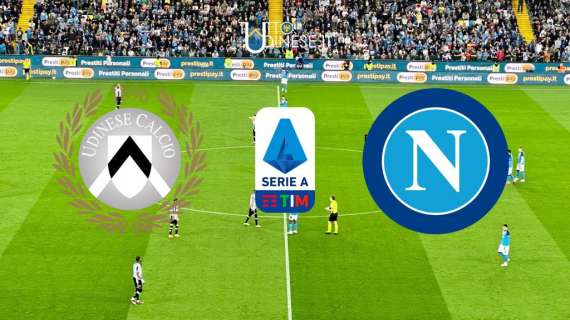 RELIVE SERIE A - Udinese - Napoli (1-1), finita, il Napoli è campione d'Italia