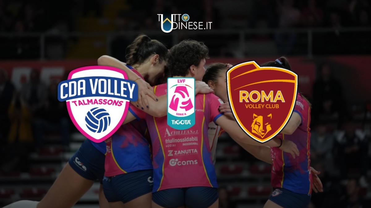 Serie A2 CDA Talmassons FVG-SMI Roma 3-0: RISULTATO FINALE