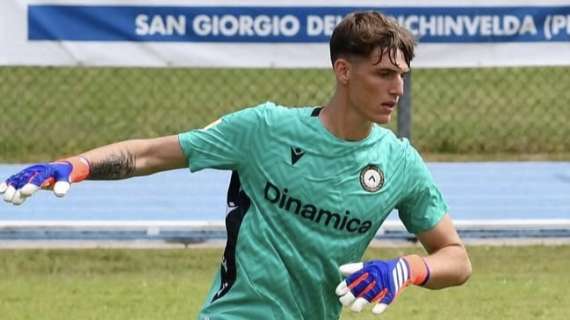 Udinese, il portiere classe 2007 Malusà verso il Caldiero Terme