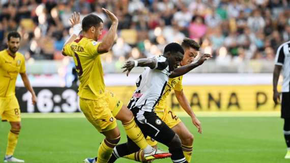 Udinese-Salernitana, IMPRESSIONI FINE PRIMO TEMPO: frazione equilibrata, lì davanti manca sempre qualcosa