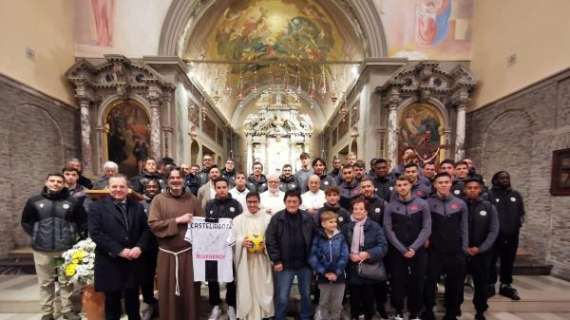 Udinese: oggi l'annuale visita di squadra, dirigenza e staff a Castelmonte