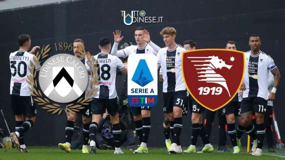 RELIVE Serie A Udinese-Salernitana 1-1: Kamara risponde a Tchaouna