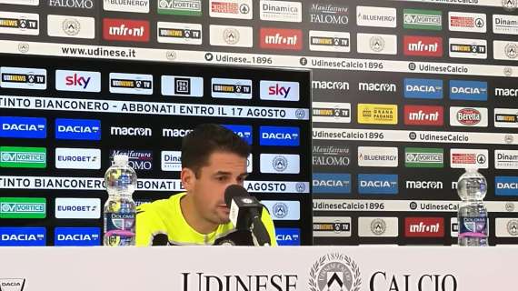 Conferenza stampa, Velazquez: "Larsen ci sarà, Behrami è arrivato per ultimo, ha bisogno di tempo, non vi dico se giocherà Nicolas o Scuffet"