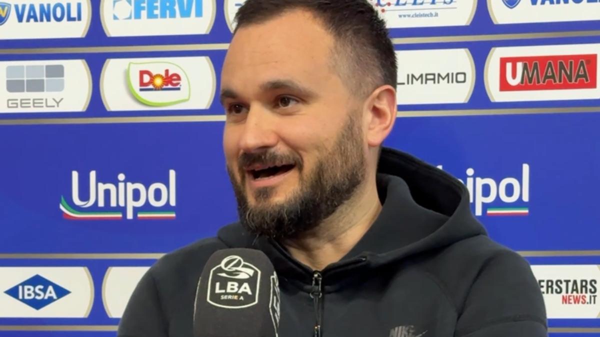 Apu Udine, Vertemati a LBATV: "Non abbiamo ancora raggiunto la salvezza, pensiamo a quello"