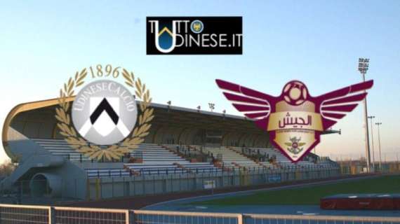 RELIVE - Udinese-Al Jaish 2-1: Harbaoui ed Ewandro rimontano il gol avversario!