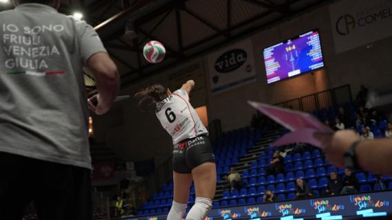 Cda Volley Talmassons Fvg, Molinaro: "Bello iniziare così davanti al nostro pubblico. Premio MVP dedicato a mia mamma"
