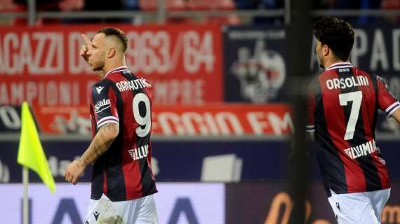 Serie A, pari per il Cagliari contro il Napoli. Bologna vittorioso sullo Spezia