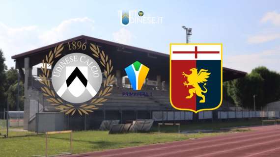 DIRETTA Primavera 1 Udinese-Genoa 0-2: i bianconeri ci provano ma arriva un'altra sconfitta