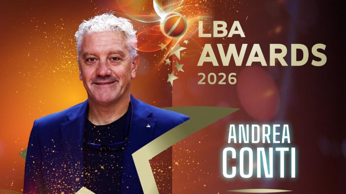 LBA Awards 2026, Conti vince il premio di Miglior Dirigente dell'anno. 2° Gracis