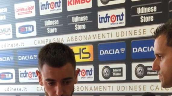 Bruno Fernandes: "C'è entusiasmo, abbiamo voglia di rifarci. Mi piace giocare mezzala così che posso spingere"