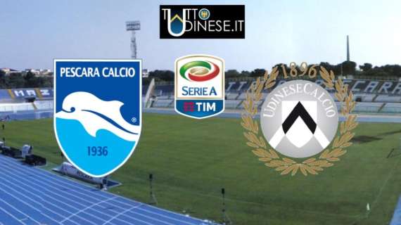 RELIVE Serie A Pescara-Udinese 1-3: tre gol per tre punti che chiudono una volta per tute il discorso salvezza!