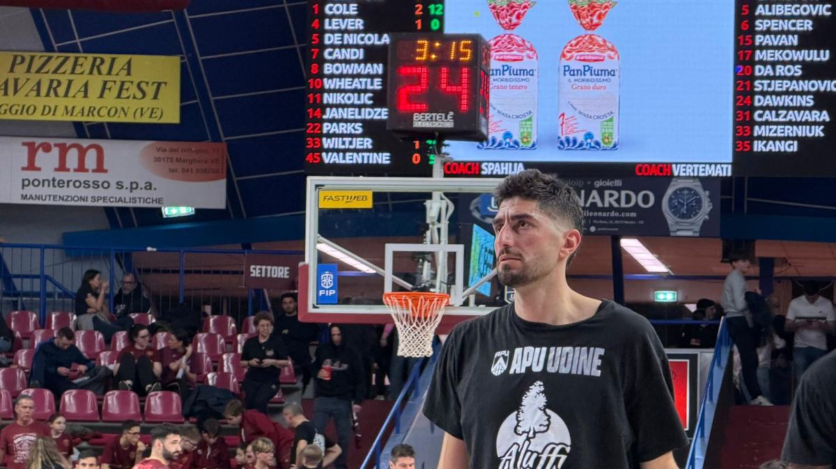 Reyer Venezia-Apu Old Wild West Udine, Da Ros all'intervallo: "Abbiamo trovato dei buoni canestri"