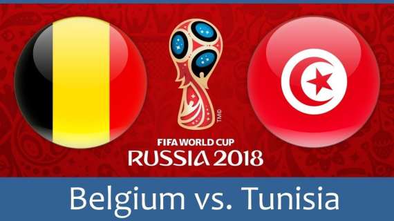 RELIVE FIFA World Cup Russia 2018, Belgio-Tunisia 5-2, decisive le doppiette di Lukaku e E. Hazard, Tunisia eliminata