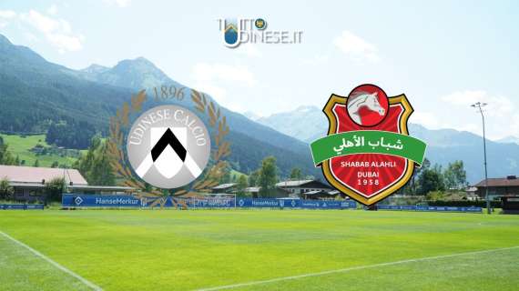 Udinese-Shabab Al Ahli 1-3: bianconeri sconfitti nel secondo test stagionale