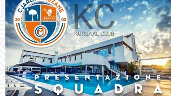 Cjarlins Muzane, squadra presentata al Kursaal di Lignano