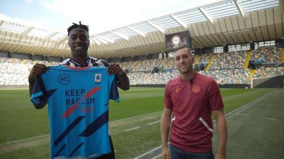 Udinese Primavera, il difensore Samuel Nwachukwu protagonista del programma tv "Offside Racism"