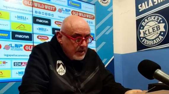 Apu Udine, Boniciolli: "L'esordio è sempre rischioso ma siamo stati bravi"