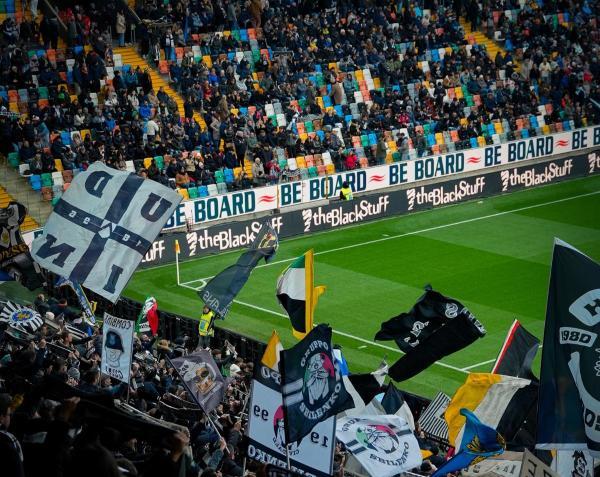 Udinese-Napoli, l'iniziativa del club bianconero per le vittime dell'alluvione del 16 novembre