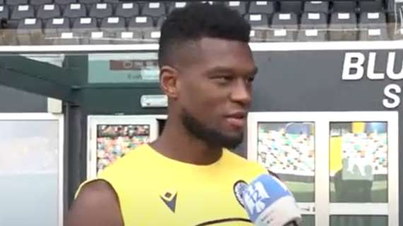 Kabasele: "Dobbiamo essere perfetti per rendere l'Udinese una squadra tra le prime dieci"