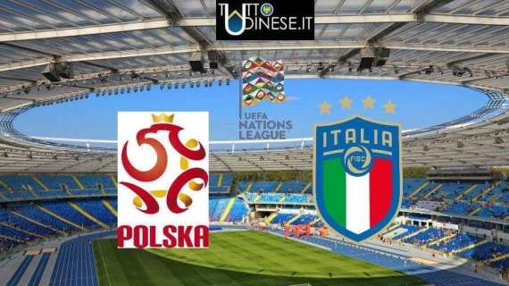RELIVE Nations League, Polonia-Italia 0-1: vittoria azzurra allo scadere che sancisce la salvezza; rete di Biraghi, assist di Lasagna