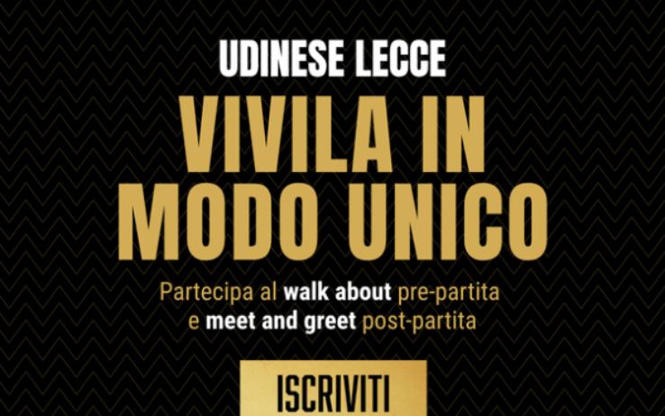 Udinese-Lecce, i tifosi potranno scendere in campo nel pre partita: le informazioni