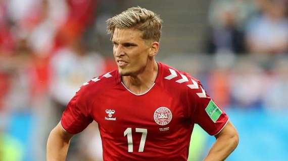 Larsen in gol nella roboante vittoria della Danimarca contro la Moldova 