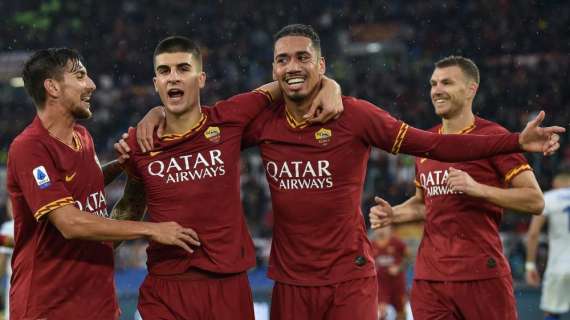 Serie A, i risultati: Roma ok con il Brescia, vola il Verona che batte la Fiorentina