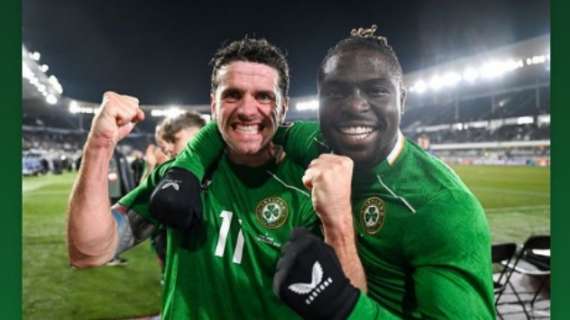 L'ex bianconero Ebosele celebra sui social la vittoria dell'Irlanda 