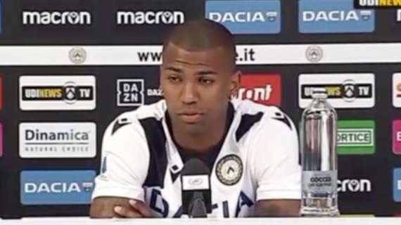 Wallace si presenta: "Grato all'Udinese per questa possibilità. La mia caratteristica principale è quella di marcare"