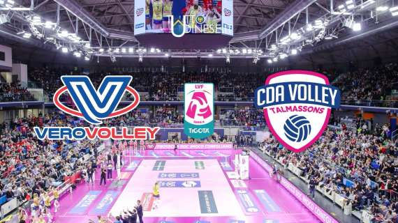 Vero Volley Milano - CDA Talmassons FVG 3-0 (25-10) RISULTATO FINALE