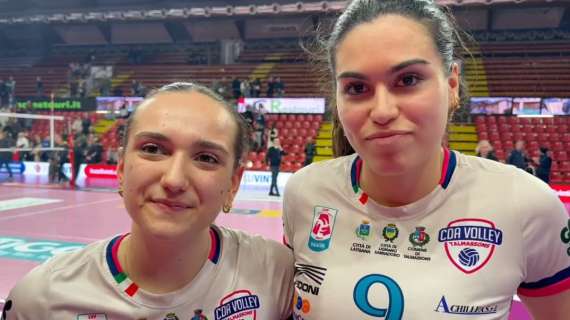 Cda Volley Talmassons FVG, Feruglio e Gannar: "Lotteremo per tornare al più presto in A1"