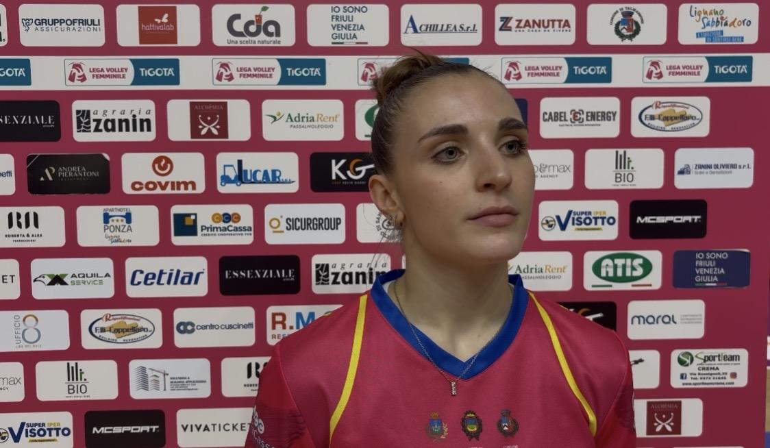 CDA Talmassons FVG, Cassan: “Dopo i primi due set c’è stato un cambiamento. Sentiamo tanto la gara contro Costa Volpino”