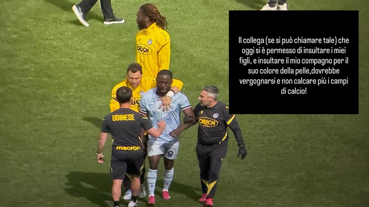 Cagliari-Udinese, lo sfogo di Zaniolo: "Il collega che ha insultato i miei figli e il mio compagno di squadra..."