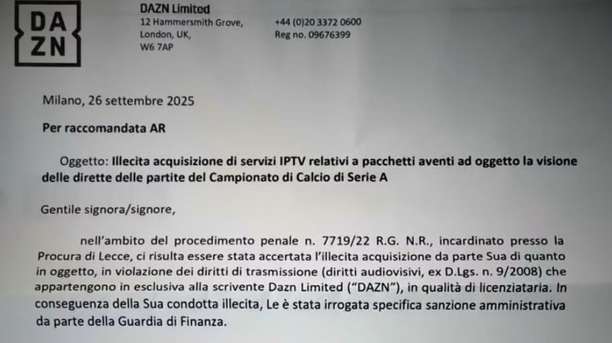 Pirateria TV, stangata in arrivo per gli utenti friulani del “pezzotto”: multe, risarcimenti e lettere a casa
