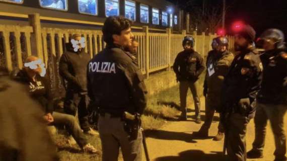 Udinese-Venezia, scontri alla stazione: sette tifosi già liberi, Daspo per tutti