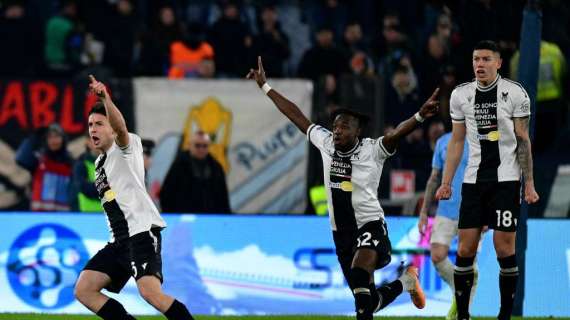 Lazio-Udinese 1-2, LE PAGELLE: Zarraga firma il colpo all'Olimpico