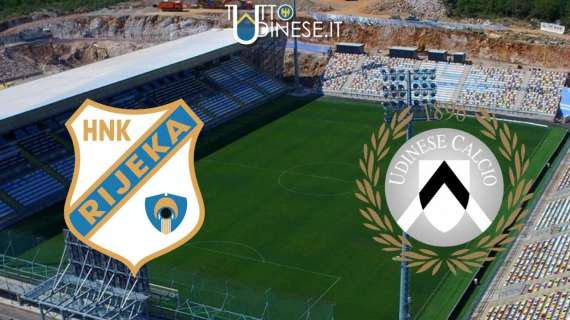 RELIVE amichevole Rijeka-Udinese 1-1: appuntamento con la vittoria rimandato nuovamente