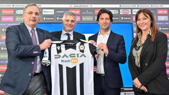 Udinese, rinnovata la partnership con Prestipay anche per la stagione 2023/24