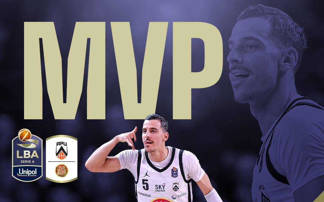 Apu Udine, Alibegovic è l'MVP della diciannovesima giornata di LBA