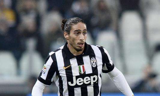 Juve, Caceres rischia 2 mesi di stop