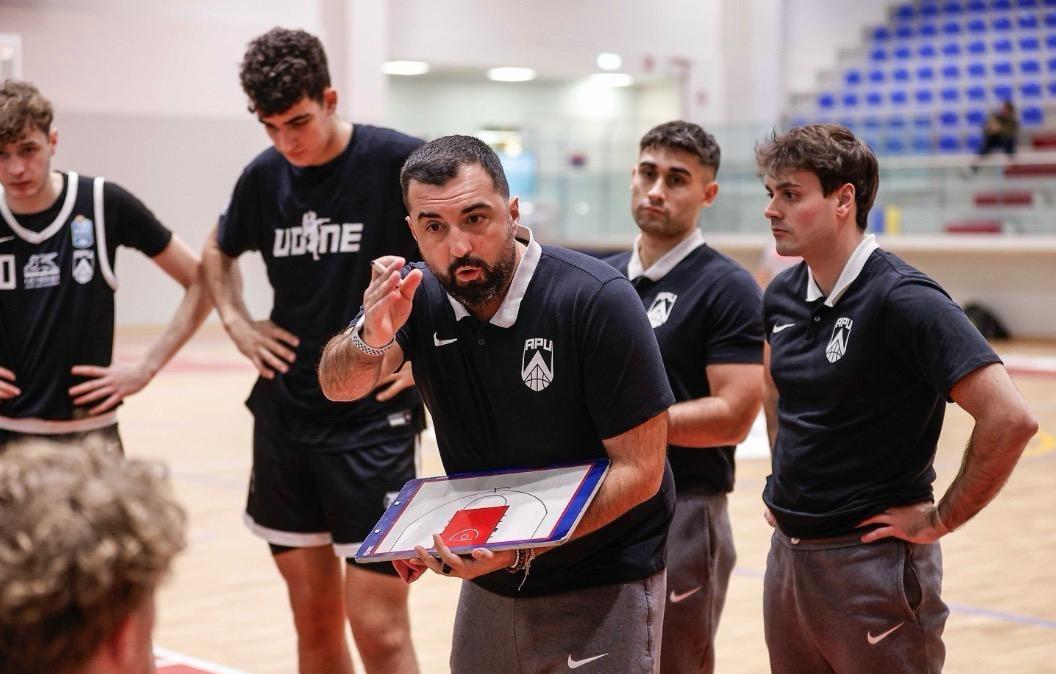 Apu Udine, Pampani: "Contenti per esserci confermati dopo Tortona. Abbiamo imposto il nostro ritmo per vincere la partita"