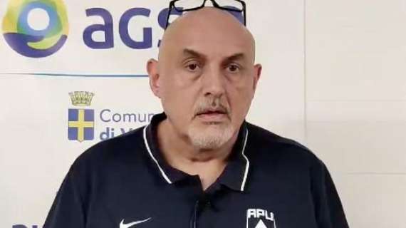 Apu Udine, Boniciolli: "Verona ha giocato meglio questa finale. Resta una stagione indimenticabile"